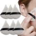 Powder Puff Triangle | Super Soft Face Body Loose Setting Powder Puff Set of 6 - Multipurpose Powder Puff with Strap Makeup Tool Frifer Grey - Buy Online on GoSupps.com