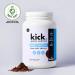 Kick Whey Protein Powder Chocolate Flavor 25 G Protein Gluten Free Workout Supplement with Amino Acids to Support Fitness Goals & Gut Health No Added Sugar No Artificial Flavor 16 Servings - Buy Online on GoSupps.com