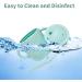 Adocham Silicone Baby Cup with Straw & Handles | BPA-Free Toddler Sippy Training Cup 5oz (Cyan) - Buy Online on GoSupps.com
