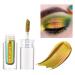 Liquid glitter eyeshadow makeup chameleon eyeshadow pigment long -lasting holographic glitter multicitric eyeshadow no wrinkles neon duo chrome metallic change eyeshadow #01 sunshine