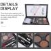 VINTORKY 1 Set Eyebrow Powder Set Waterproof Pigmented Matte Eye Shadow Makeup Flash Suit Makeup Supply Abs 1 count (Pack of 1) As Shown - Buy Online on GoSupps.com