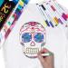 Sunacme Fabric Markers Pen Set - 32 Colors, Permanent Paint Pens for Fabric - Fine Tip, Child Safe & Non-Toxic - Ideal for Canvas, Bags, T-Shirts, Sneakers - Buy Online on GoSupps.com