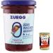 Italian Gourmet E.R. Zuegg Zero Zuccheri Sugar Free Wild Fruit Jams 220g + Gourmet Italian Polpa 6 Count