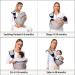Adjustable Gray Baby Sling Carrier | Breathable Multi-Functional Koala Sling for Newborns & Toddlers up to 18kg - Buy Online on GoSupps.com