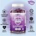 Immune System Support Gummies - Sambucus Black Elderberry with Vitamin C & Zinc - All Natural - 2 Pack 120 Count - Buy Online on GoSupps.com