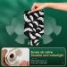 White Feather Hot Water Bottle with Plush Cover - 26.5x15.3cm Hand Warmer for Adults & Children | International Shipping - Buy Online on GoSupps.com
