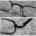 Flexible Metal Reading Glasses - Unisex Visual Aid with Case | 1.5 Diopters | International Shipping - Buy Online on GoSupps.com