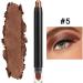 Cream Eye Shadow Stick | Highlighter Makeup Pencil | Cream Shadow Pencil with Brush Head for Waterproof Long Lasting Smoky Eye Makeup Rowces - Buy Online on GoSupps.com