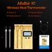 Alfabot K1 Wireless Meat Thermometer - Bluetooth 150m Range Dual Probes App Control for Kitchen & Grill - Buy Online on GoSupps.com