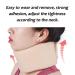 Roll Ruff Soft Foam Universal Neck Collar - Adjustable Support for Migraine Relief & Cervical Vertebrae Issues - International Shipping Available - Buy Online on GoSupps.com