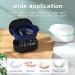 Denture Bath Box and Denture Brush Denture&Retainer Set Denture Case with Mirror (White) - Buy Online on GoSupps.com