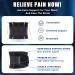 Back Brace for Lower Back Pain Relief | Sciatica Scoliosis Herniated Disc Support | Adjustable Lumbar Support Belt for Men & Women | Breathable Waist Trainer for Heavy Lifting & Workouts (Black Medium - Buy Online on GoSupps.com