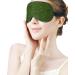 Light-Blocking Green Grass Sleep Mask | Soft & Comfortable Eye Cover for Men & Women | Adjustable Strap Lawn Texture Blindfold - Buy Online on GoSupps.com