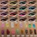 Glitter Liquid Eyeliner Set - Light Purple, Silver, White, Pink, Purple Shimmer Colors - 3Pcs/set - Buy Online on GoSupps.com