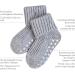 FALKE Unisex Baby Catspads Cotton Slipper Socks | Thick & Warm | Printed Silicone Nubs | Improved Grip | 1 Pair - Dark Marine Blue - Buy Online on GoSupps.com