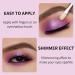 Oulac Glitter Eyeshadow Metallic Finish - Waterproof High Impact Purple Eyeshadow | Vegan Formula | Long-Lasting Wear | Eye-Catching Makeup - 12g - Buy Online on GoSupps.com