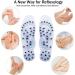 Yarpiany Magnetic Therapy Reflexology Sandals - Pain Relief Insoles with 68 Magnets (White, Female) - Buy Online on GoSupps.com