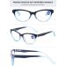 Buy Lanomi Retro Cat Eye Reading Glasses with Blue Light Filter - Flexible Spring Hinge 1.0 to 4.0 Diopters - Stylish Visual Aid for Women & Men - Buy Online on GoSupps.com