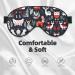 SSIMOO Scandinavian Animals Print Eye Mask - Double-Sided Soft Light Blocking for Better Sleep | International Shipping Available - Buy Online on GoSupps.com