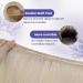 LAAVOO HAIRSTENT Extensions - 50cm Real Hair Blonde Sew-In Weft #60 - Thick Smooth High-Quality 100g - Buy Online on GoSupps.com