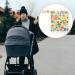 Rumyve Diaper Storage Bag - Waterproof, Washable, Portable Wet/Dry Bag for Travel - Flower Design - Buy Online on GoSupps.com
