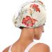 Red Wildflowers Hair Towel 2 Pack - Super Absorbent Quick Dry Hair Turbans for Women & Girls | Ideal for Fast Hair Drying & Stylish Wraps - Buy Online on GoSupps.com