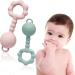 Shop Farout Montessori Baby Toys | BPA-Free Silicone Rassel & Grip Ring | 0-6 Months - Ideal Gift for Boys & Girls - Buy Online on GoSupps.com