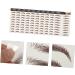 Balacoo 9 Sheets Waterproof Eyebrow Stickers Fake Eyebrow Stickers Artificial Eyebrow Template Make up 6d - Buy Online on GoSupps.com
