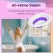 Zafina-UP 2-in-1 Yoni Steaming Kit - Foldable Toilet Seat Natural Herbal Blend - V-Steam for Detox Cleansing PH Balance Odor Control - Purple - Buy Online on GoSupps.com