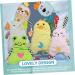 Buy Toyandona 5-St Sleeping Comfort Towel - Soft Cuddly Toy Gifts for Baby Girls | Tag Toys for Animal-Themed Baby Bathrooms | Ideal Newborn Soothing Gifts - Buy Online on GoSupps.com