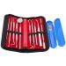Professional Dental Oral Hygiene Tool Kit 11 Stainless Steel Tools for Teeth Cleaning Scaling and Care - Buy Online on GoSupps.com