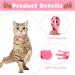 VKPETFR Breakaway Cat Collars with Bell & Cute Pendants - 3 Pack Adjustable Safety Kitten Collars - Ideal Decoration for Girl Boy Cats, Puppies, and Small Pets - Buy Online on GoSupps.com