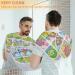 Beard Bib Apron & Hair Catcher for Men - Waterproof Non-Stick Grooming Cape for Shaving & Trimming - Buy Online on GoSupps.com