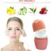Ice Face Roller Ice Roller for Face Silicone DIY Cooling Cleaning Massaging Face Roller Contrast Color Food Grade Multifunctional Skin Care Ice Roller - Buy Online on GoSupps.com