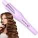 Muflydo Hair Curler Automatic Quick Heating Curling Wand - Ions Auto Curler Waver Hair Tool 3 Adjustable Temps for Home Travel Salon 32MM Purple - Buy Online on GoSupps.com