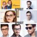 Airbag Butterfly-Shaped Glasses Nose Pads - Slipproof & Comfortable - 10 Pairs Clear 2.5mm for Full Format Glasses - Buy Online on GoSupps.com