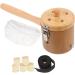 Solustre Moxibustion Massage Device - Adjustable Wooden Case & Stainless Steel Tools for Effective Moxibustion Therapy - Buy Online on GoSupps.com