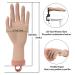Nail Practice Handd for Acrylic Nail Kit Nail Mannequin Hand Fake Hand for Fake Nails Practice Hand and C-Clamp Holder Acrylic Nail Training Hand (Dark Hand) 3 - Buy Online on GoSupps.com