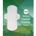 HAPPYZ Organic Cotton Cover Pads Ultra Thin with Wings for Women - Chlorine and Toxin-Free Natural Sanitary Napkins (Regular) - Buy Online on GoSupps.com