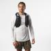 Salomon Active Skin 8 Unisex Hydration Vest for Trail Running Hiking & MTB - Includes Hydration Bottles - Black/Metal/Black - Buy Online on GoSupps.com