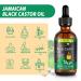 Uocasi 2-Pack Jamaican Black Castor Oil - 100% Pure Organic Cold Pressed for Hair Growth & Skin Nourishment - Buy Online on GoSupps.com