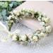 Brikuinr Boho Flower Wreath - White Hair Garland & Headband for Weddings & Parties - Buy Online on GoSupps.com