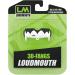 Loudmouth 3D Vampire Fangs Mouth Guard - Adult & Youth Sports Mouthguard (Black/White) | Boil & Bite for Football, Basketball, MMA & More - Buy Online on GoSupps.com