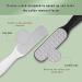 Feiccier Stainless Steel Double-Sided Foot Files - Professional Callus Remover for Cracked Heels, Corns, and Dead Skin - 2 Pcs Set - Buy Online on GoSupps.com