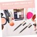 DOITOOL Travel Brush Tool Eye Lash Brush Tool Beauty Tools Women Makeup Tools Lip Gloss Applicator Retractable Lip Brush Foundation Makeup Brush Artificial Fiber Mascara Portable - Buy Online on GoSupps.com