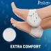 Silicone Heel Protectors - Fast Heel Pain Relief for Plantar Fasciitis - 2 Pair Silicone Socks Heel Pads - Buy Online on GoSupps.com
