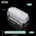 Jortmrd 8-Piece Double-Sided Hand Brush Set Nail Brush & Hard Bristle Cleaning Brushes with 2 Nail Files for Fingernails & Sinks Ideal for Home & Bathroom Use - Buy Online on GoSupps.com