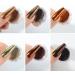 Chrome Nail Powder Set - 6 Metallic Brown Colors for Mirror Effect Manicure | Glitter Dust & Sponge Applicators - Buy Online on GoSupps.com