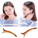 12-Piece Oval Alligator Hair Clips Set - Cross Ducking Beak Irregular Hairpins for Stylish Hair Fixing - Buy Online on GoSupps.com