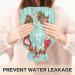 Wooden Hot Water Bottle with Soft Fleece Cover | 2 Litre Gingerbread Blue Hot Water Bag for Hot & Cold Compresses - International Shipping - Buy Online on GoSupps.com